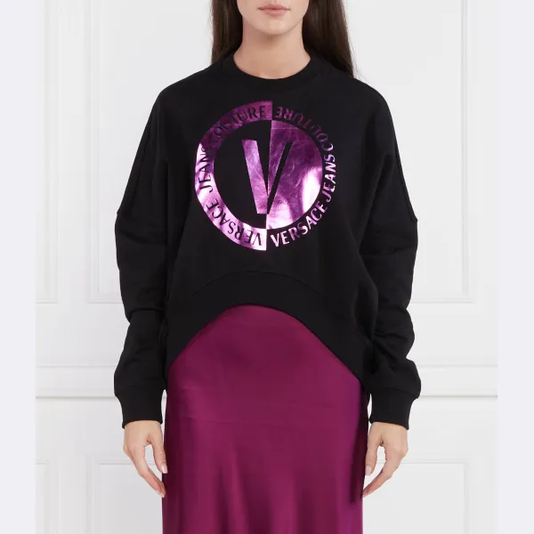 

Толстовка обычного кроя Versace, черный