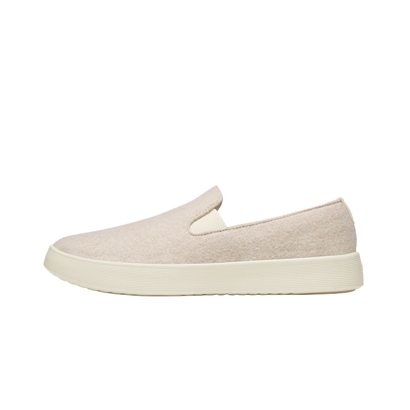 

Allbirds Легкие повседневные туфли Wool Cruiser Slip On с низким верхом, бежево-желтого цвета, мужские
