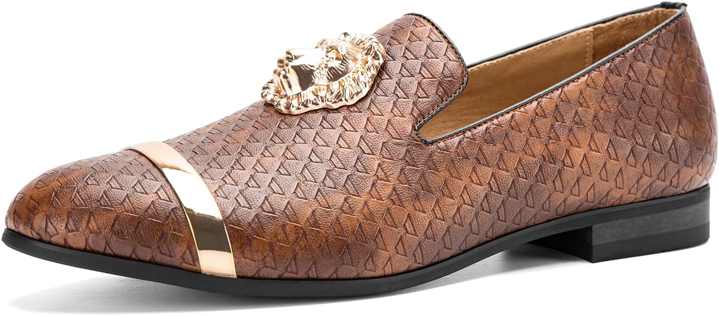 

Мужские слипоны JITAI с пенни, кожаной подкладкой, роскошная мужская обувь, Brown/07