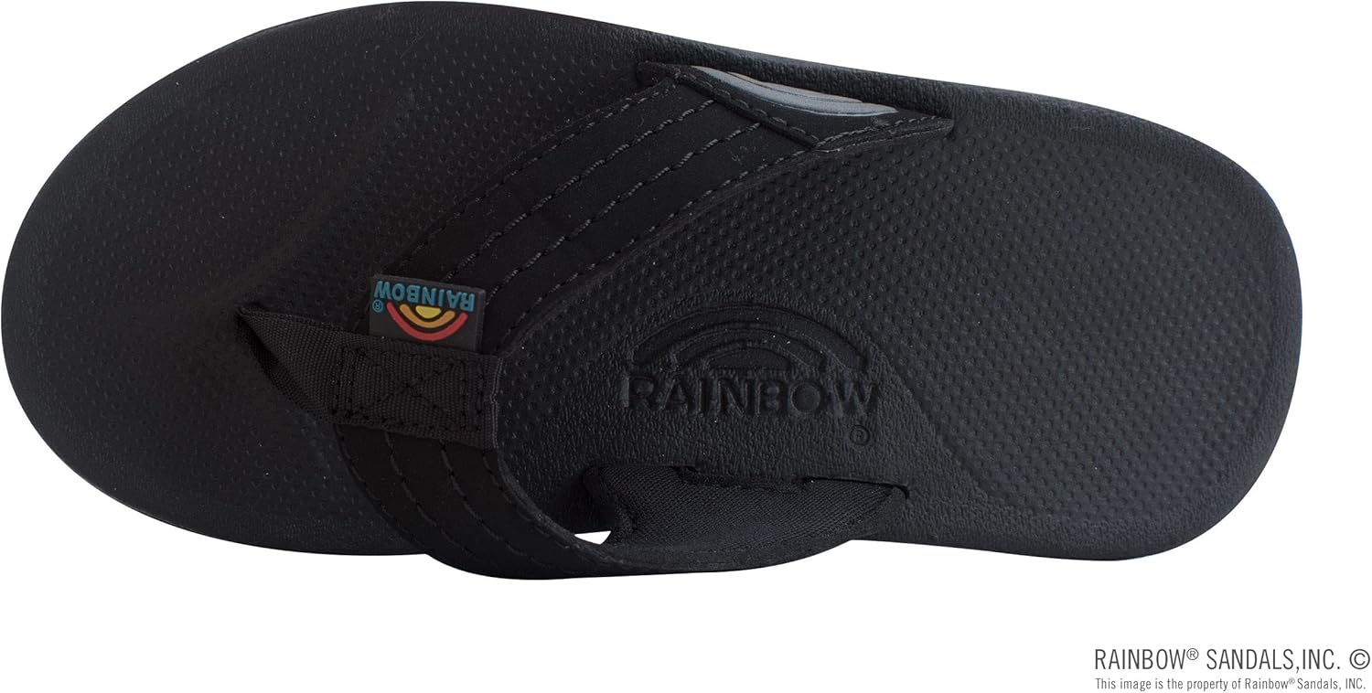 Детские сандалии Rainbow Sandals Cape из формованной резины, черный — фото 3