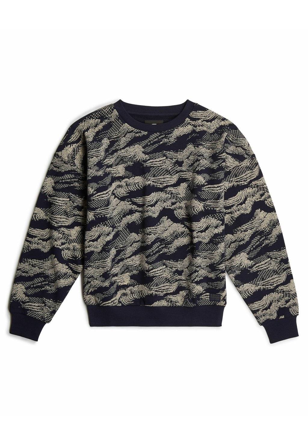 

Толстовка LACE AOP LOOSE G-STAR, синий