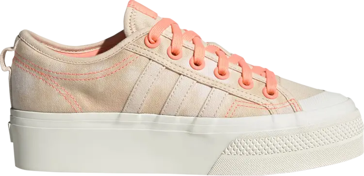 Кроссовки Wmns Nizza Platform 'Acid Wash - Bliss Orange', оранжевый