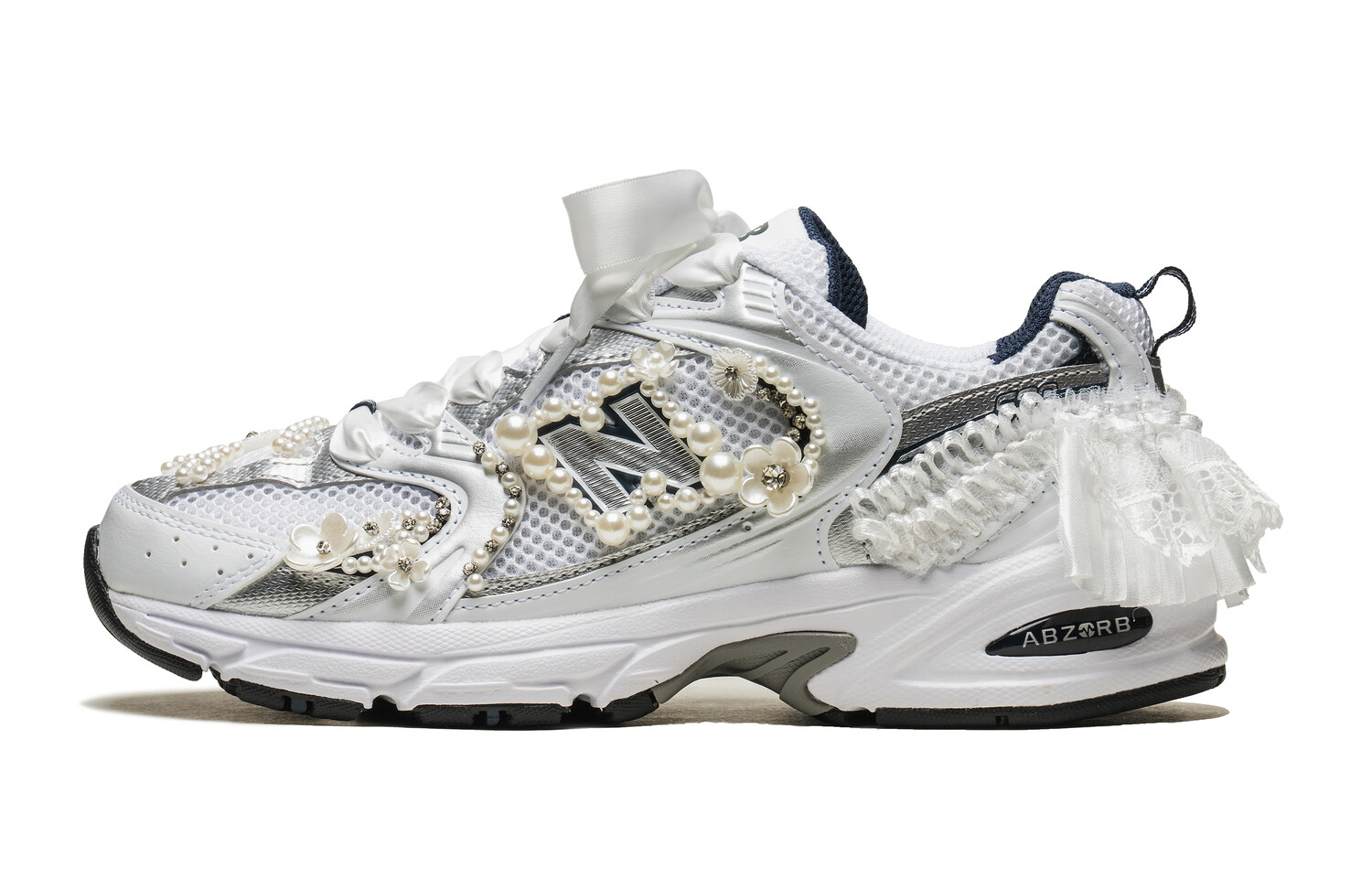 

Кроссовки NB 530 унисекс с низким верхом, серебристые New Balance
