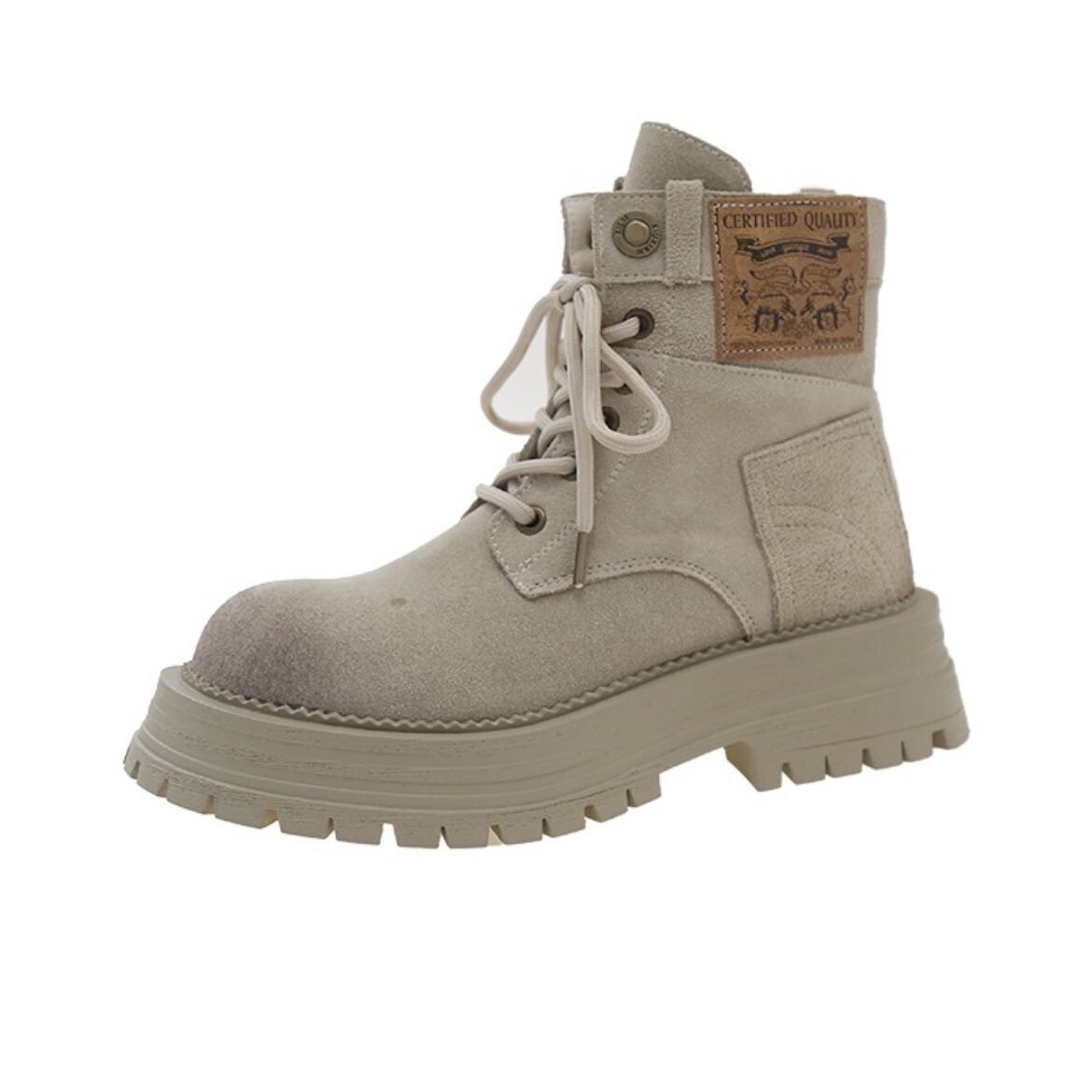 

Ботинки Martin Boot женские Mxgm, бежевый