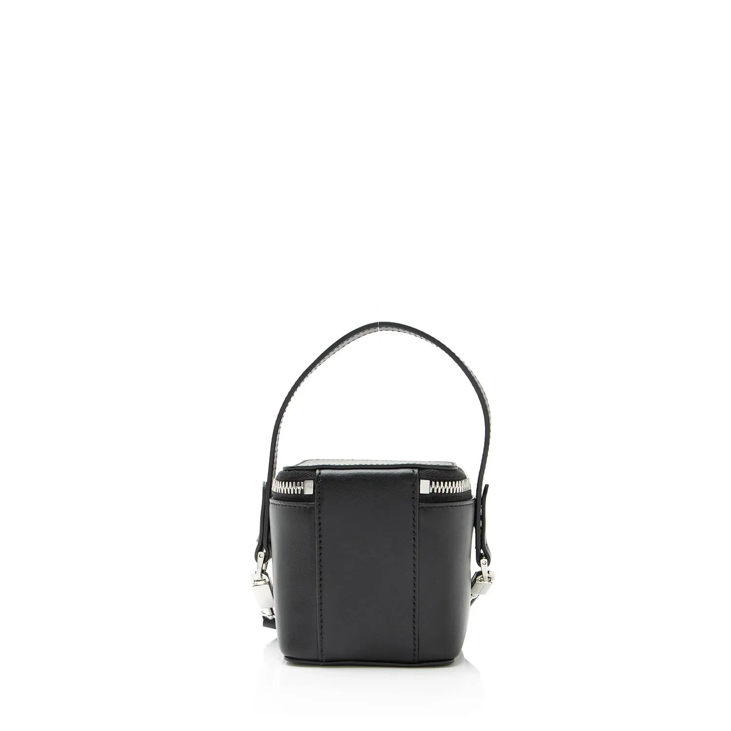 Кожаный мини-косметичка Ferragamo, черный — фото 3