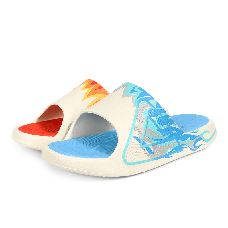 

PEAK Сандалии-слайдеры Tai Ji1.0 Shock Absorbers Slide, мужские, красные, синие, непарные