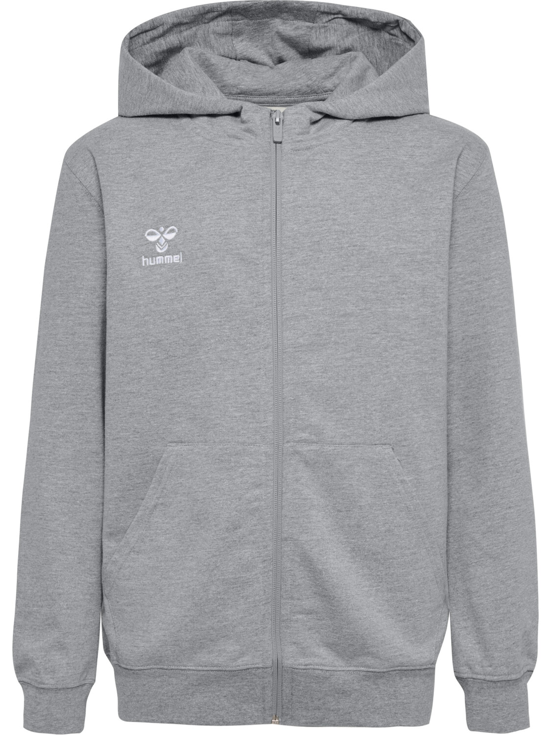 

Толстовка Hummel Reißverschlussjacke Hmlgo 2.0 Zip Hoodie Kids, серый меланж