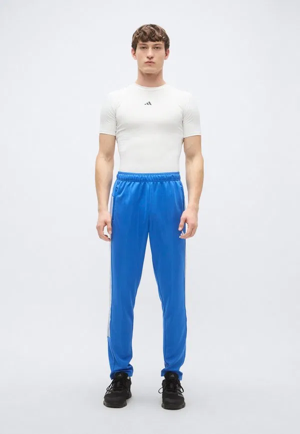 Спортивные брюки allset из трикотажа в полоску, необходимые для тренировок Adidas Performance, Ray Blue/White — фото 2