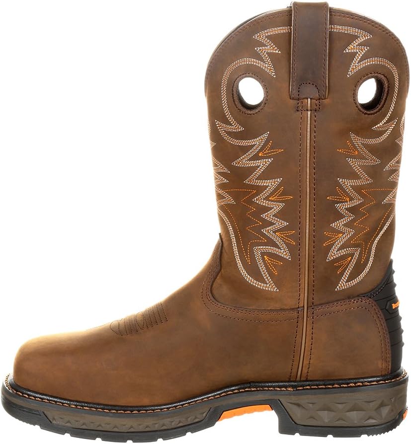 Водонепроницаемые ботинки Georgia Boot Carbo-Tec LT на подъем, 10 Wide Brown — фото 4