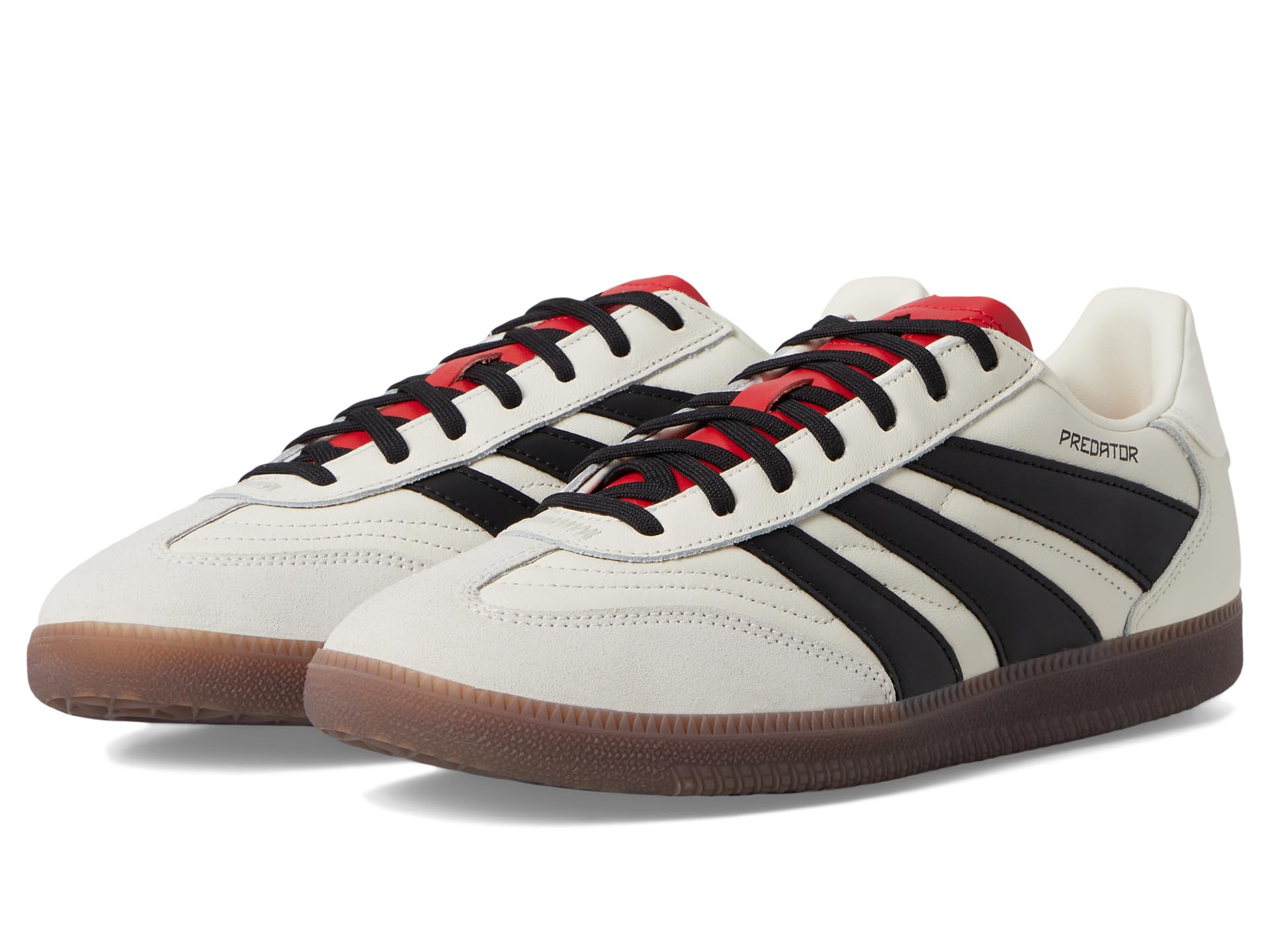 Кроссовки Unisex adidas Predator Freestyle Indoor Soccer Cleats, цвет Off White/Black/Pure Ruby