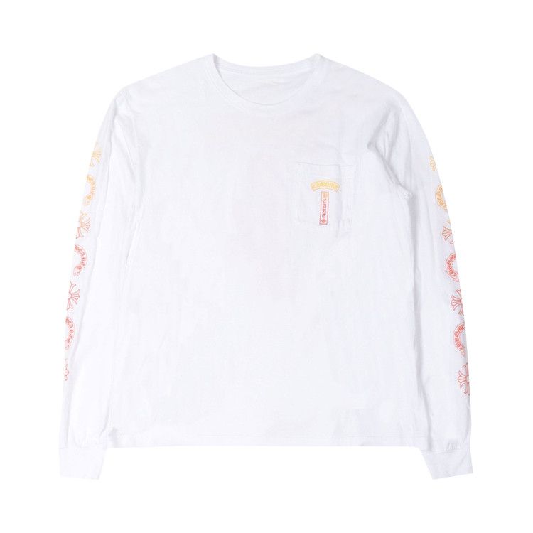 

Лонгслив Chrome Hearts Gradient T-Bar Motif Pocket Long-Sleeve, White
