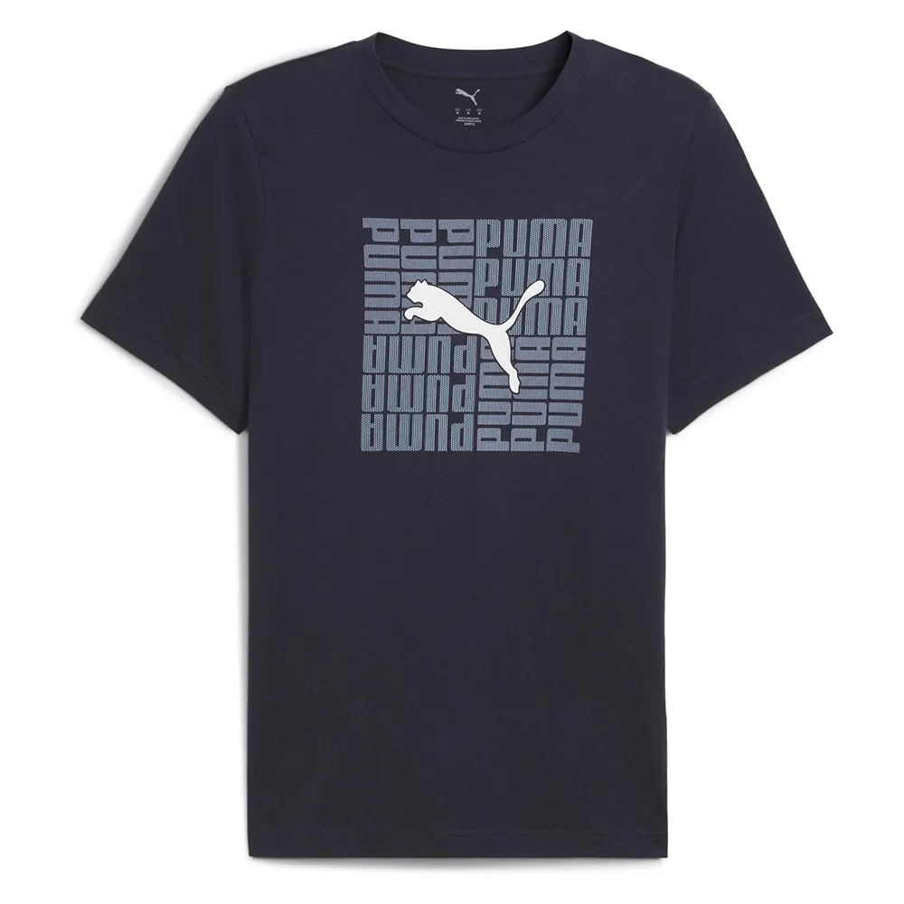 

Футболка с коротким рукавом Puma Graphic Box, синий