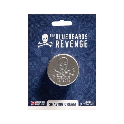 

Крем для бритья для мужчин для всех типов кожи 30 мл, The Bluebeards Revenge