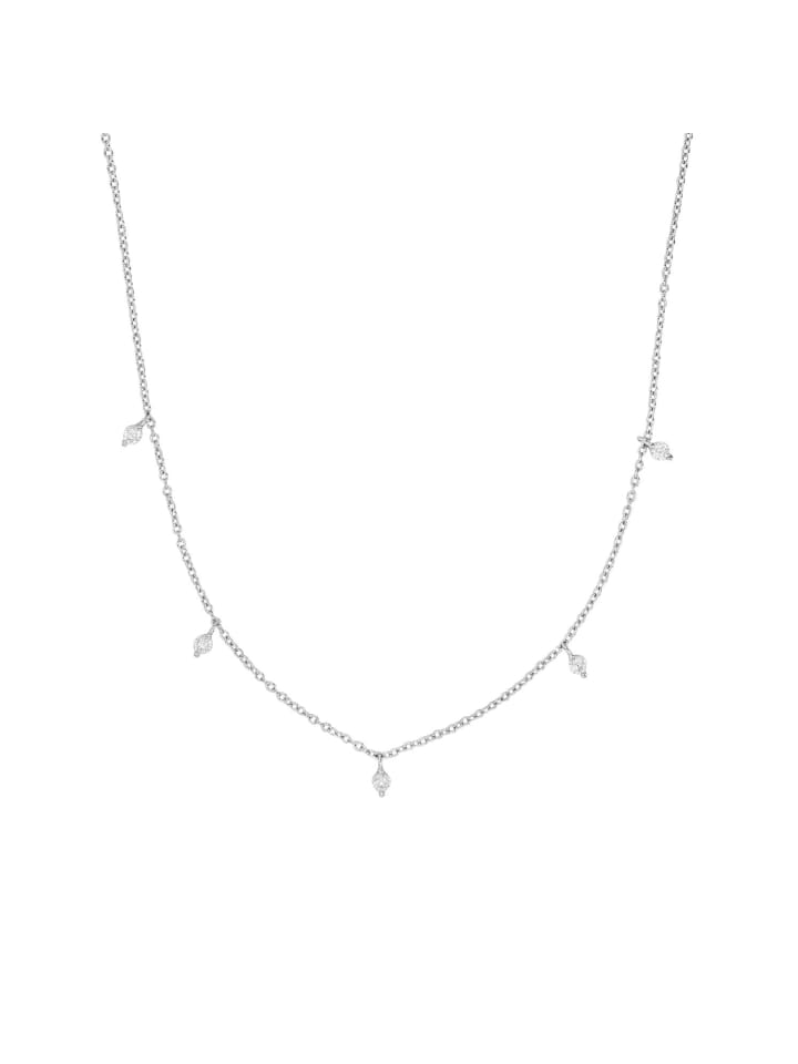 

Amor Колье с подвеской, серебро 925 пробы, родированное серебро