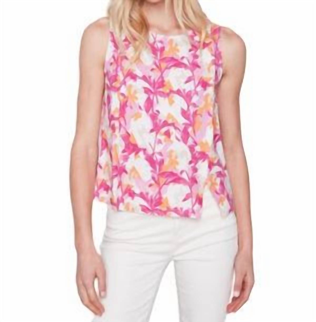 

Льняной топ в цвете щербет Charlie B, Sherbet