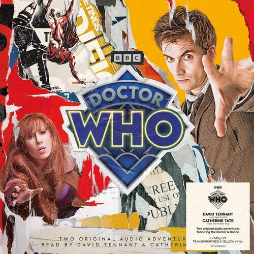 

Виниловая пластинка Doctor Who: Pest Control & The F*ck) - 140-Gram Transparent Red & Yellow Colored Vinyl