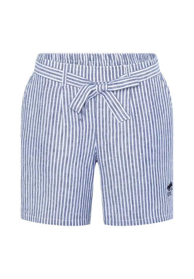 

Шорты с тканевым поясом и полосками Polo Sylt, мультиколор