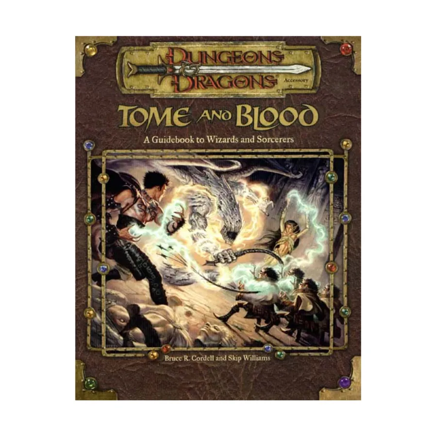

Tome and Blood, Dungeons & Dragons (3rd Edition) (d20) - Player's Guides, мягкая обложка