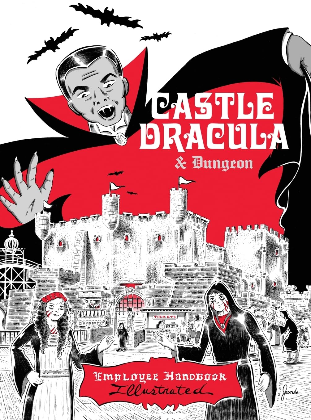 

Castle Dracula & Dungeon: Employee Handbook Illustrated
