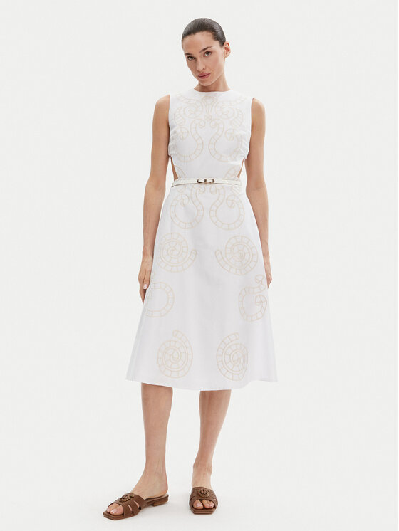 

Платье на каждый день обычный крой GPP25342VE Silvian Heach, белый