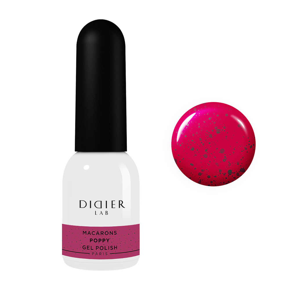 

Гель-Лак для ногтей macarons gel polish Didier Lab, цвет poppy, 10 мл