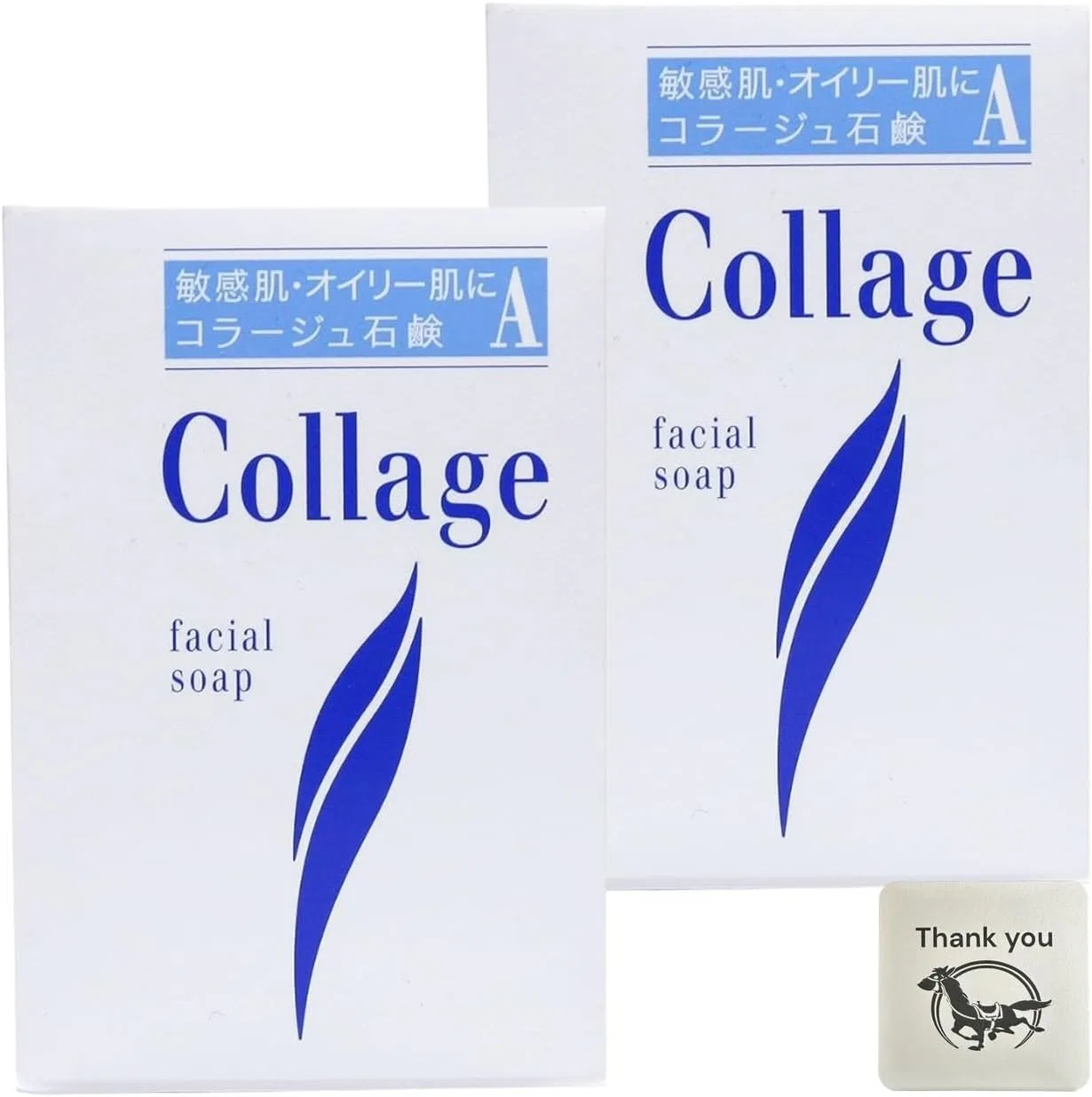 Набор мыла для жирной кожи Collage A Oily Skin Soap Kunutonn, 2 шт. по 100 г