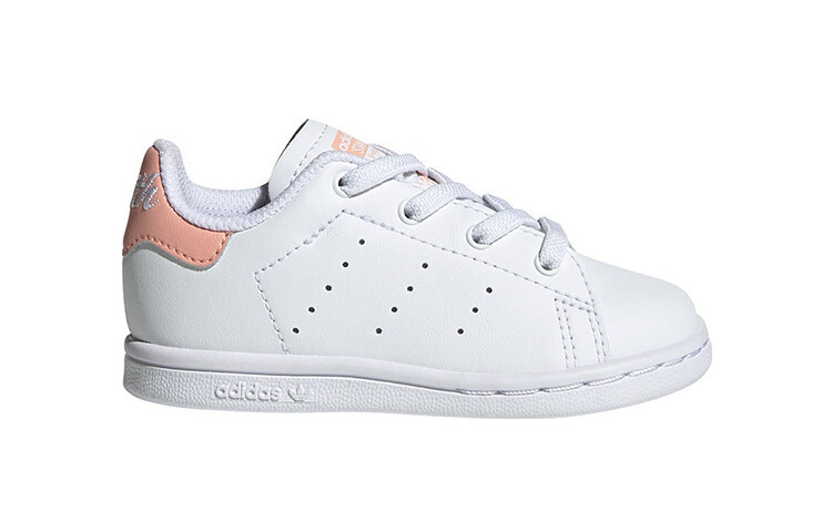 Обувь для малышей STAN SMITH Collection TD Low-top Белый/пудровый Adidas Originals — фото 2