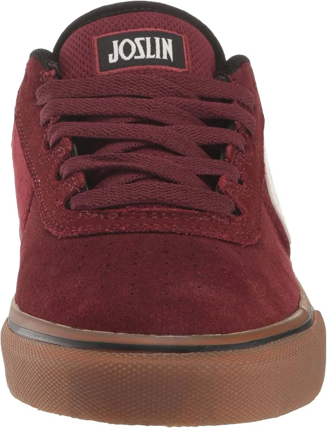 Мужские скейтбордистские кроссовки Etnies Joslin Vulc, Burgundy Gum — фото 2