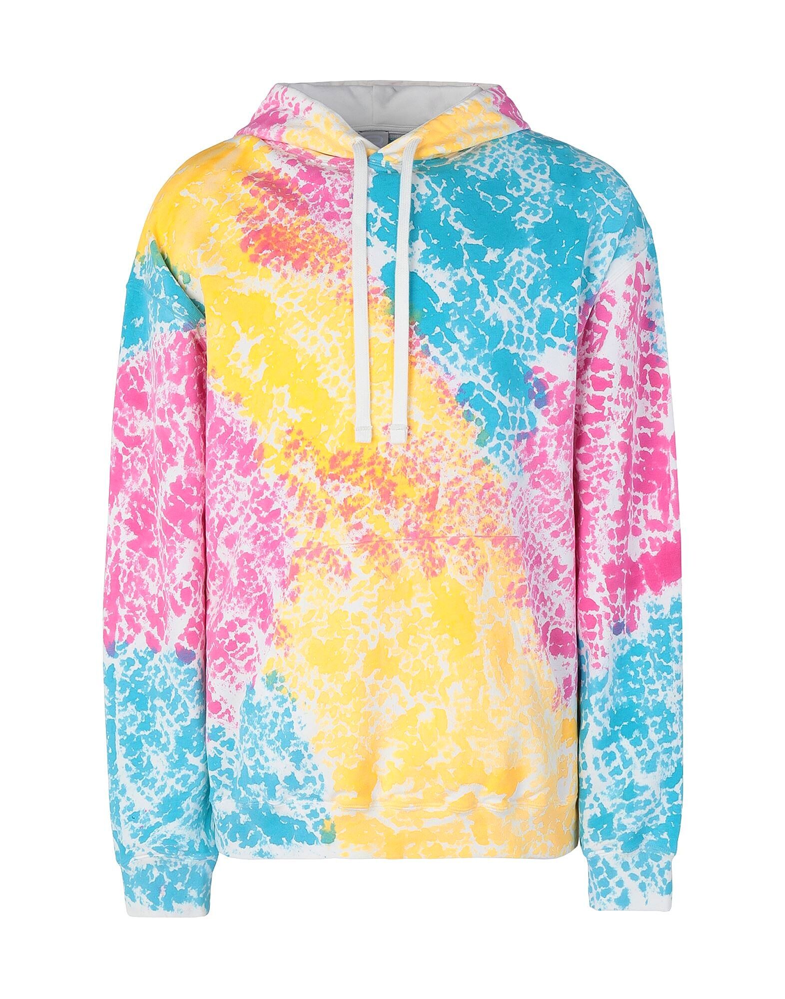 

Толстовка Organic Cotton Tie-Dye Hoodie 8 By Yoox, желтый