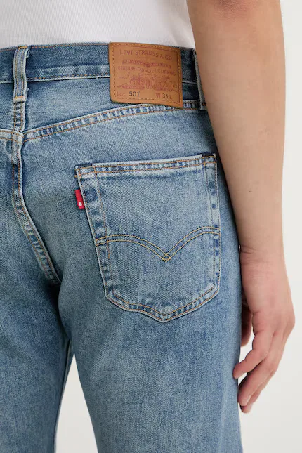 Шорты джинсовые 501 Original Levi's, синий — фото 4