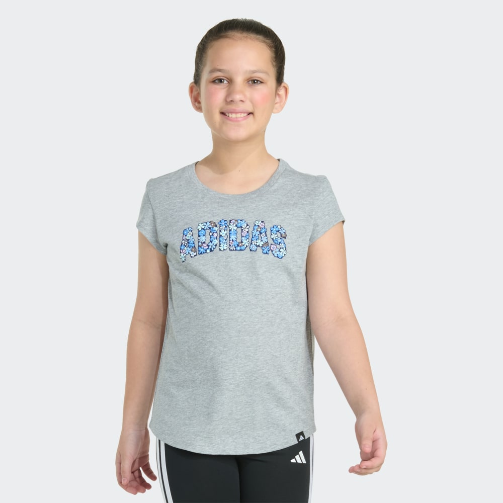 

Футболка Adidas Short Sleeve Essential Heather Tee, цвет Medium Grey Heather