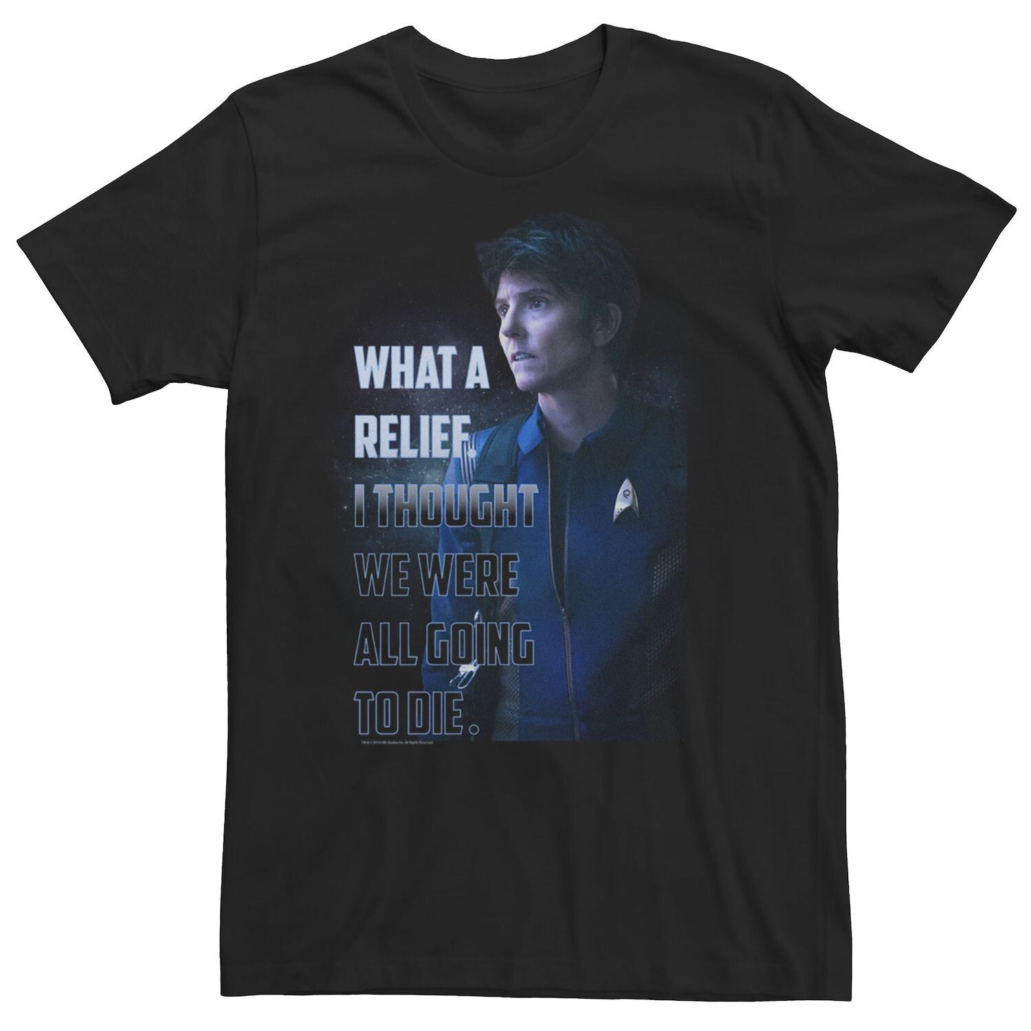 

Мужская футболка Star Trek Discovery What A Releef Jet Reno Licensed Character