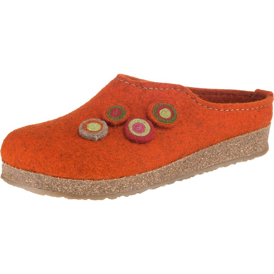 

Тапочки HAFLINGER Slippers Grizzly Kanon, оранжевый