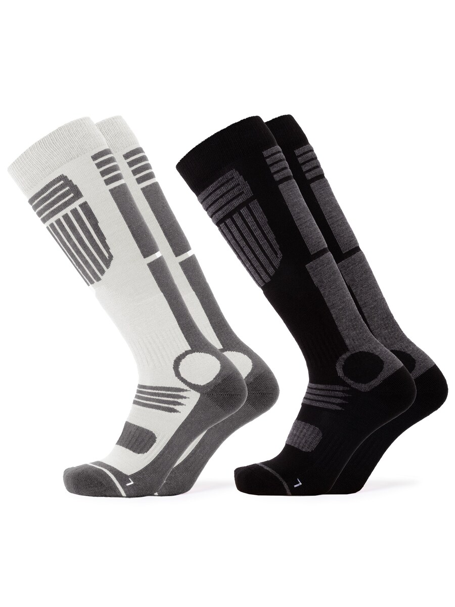 

Спортивные носки Occulto Ski Felix, черный/белый