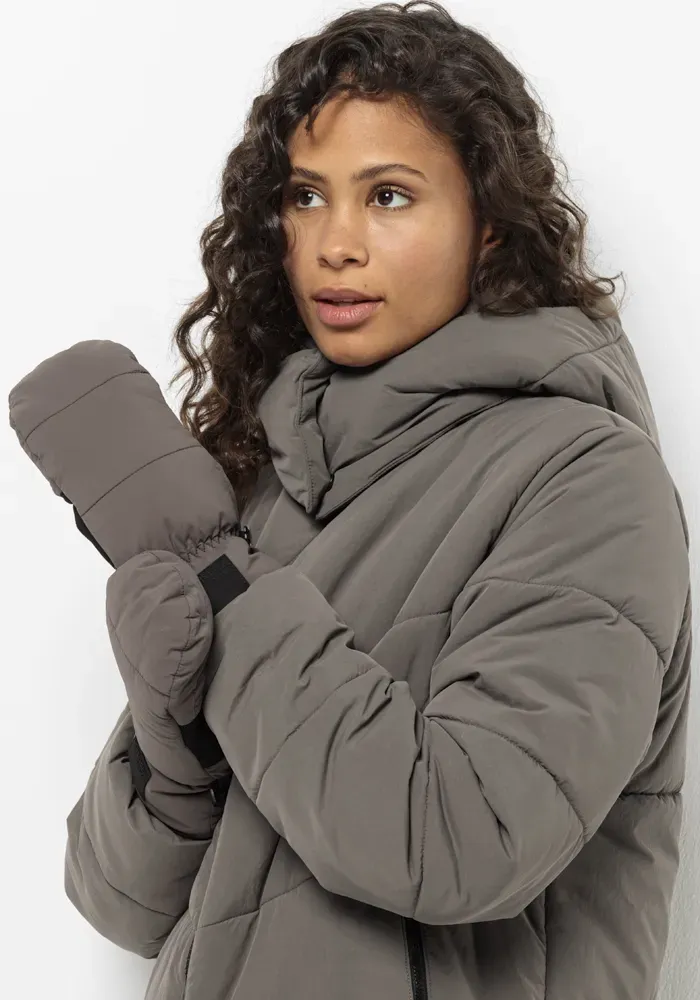 

Варежки Jack Wolfskin "ROEMERTOR MITEN", цвет Cold-Coffee