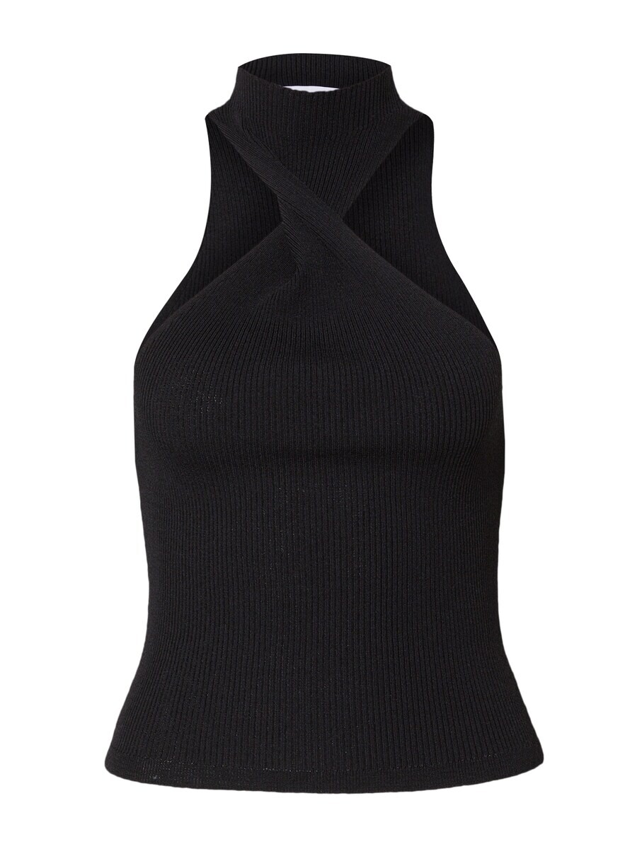 

Вязаный топ Warehouse Knitted Top, черный