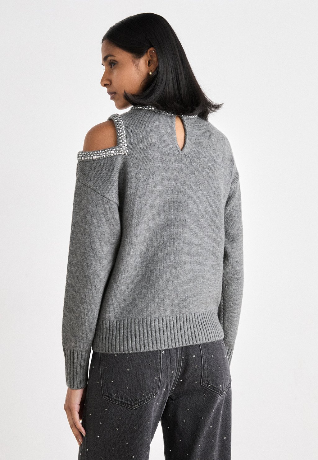 

Джемпер COLD HOT FIX DKNY, серый