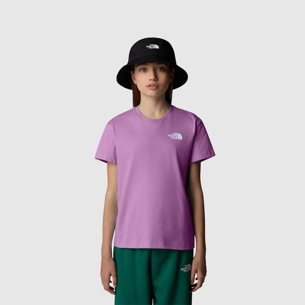 

Redbox The North Face Детская футболка, фиолетовый