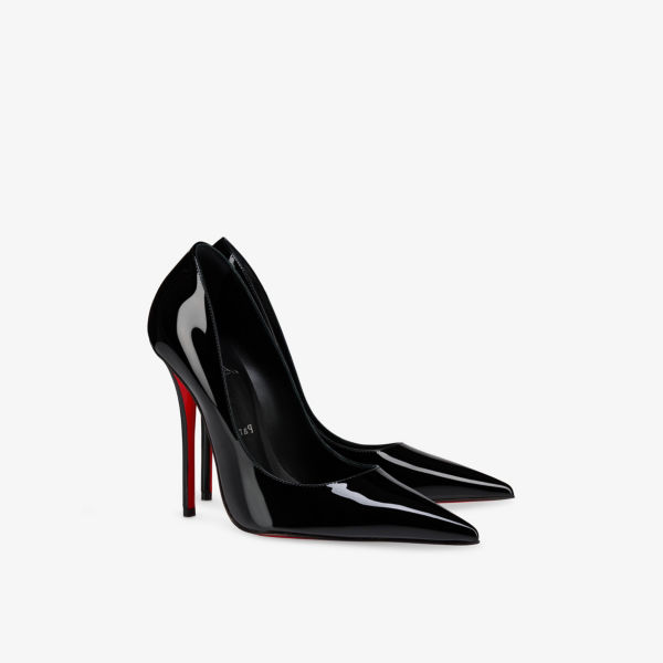 Туфли Christian Louboutin Miss Z 120 из лаковой кожи, черный — фото 4