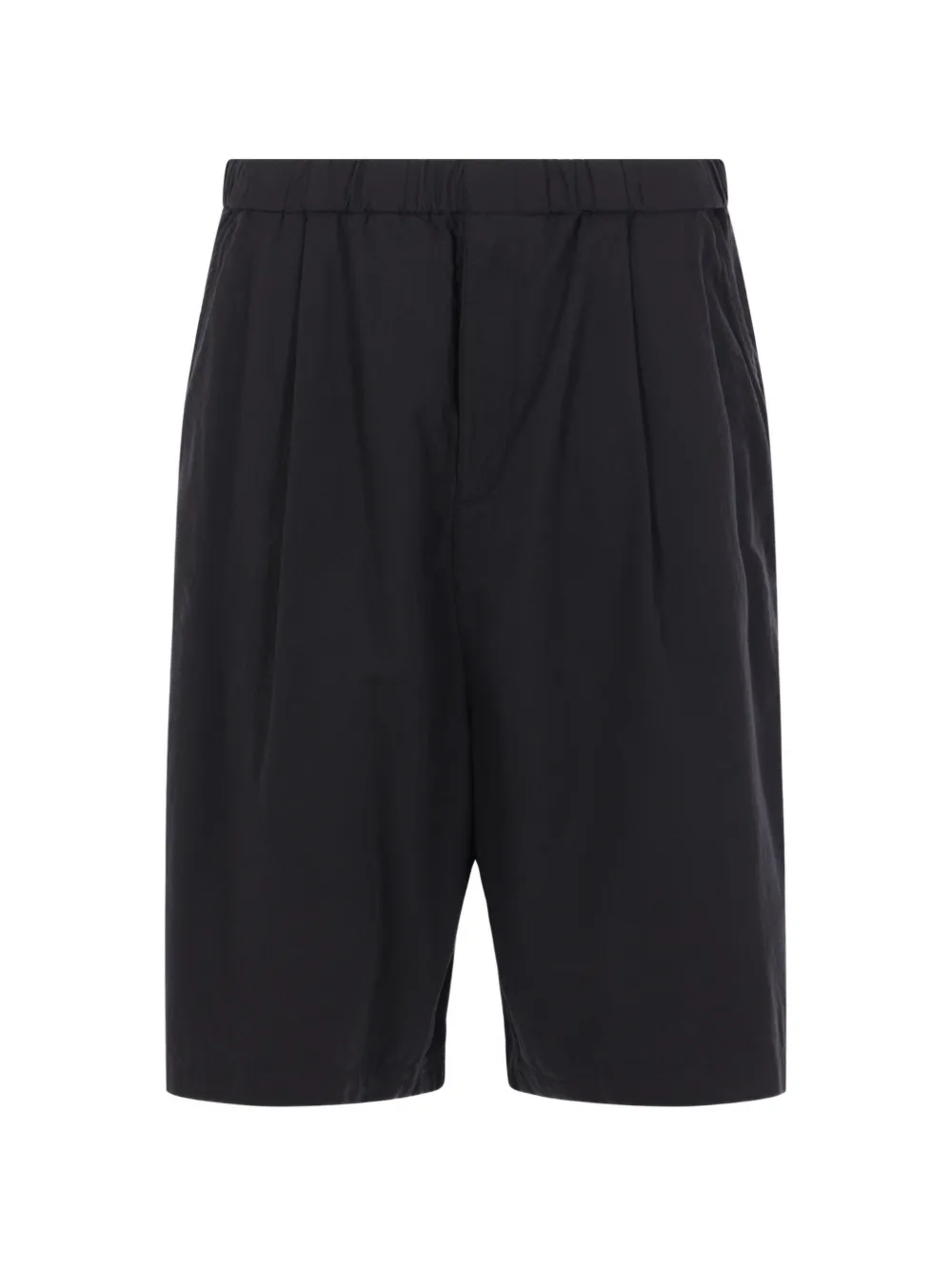 

Шорты с кулиской и необработанным краем Undercover, черный