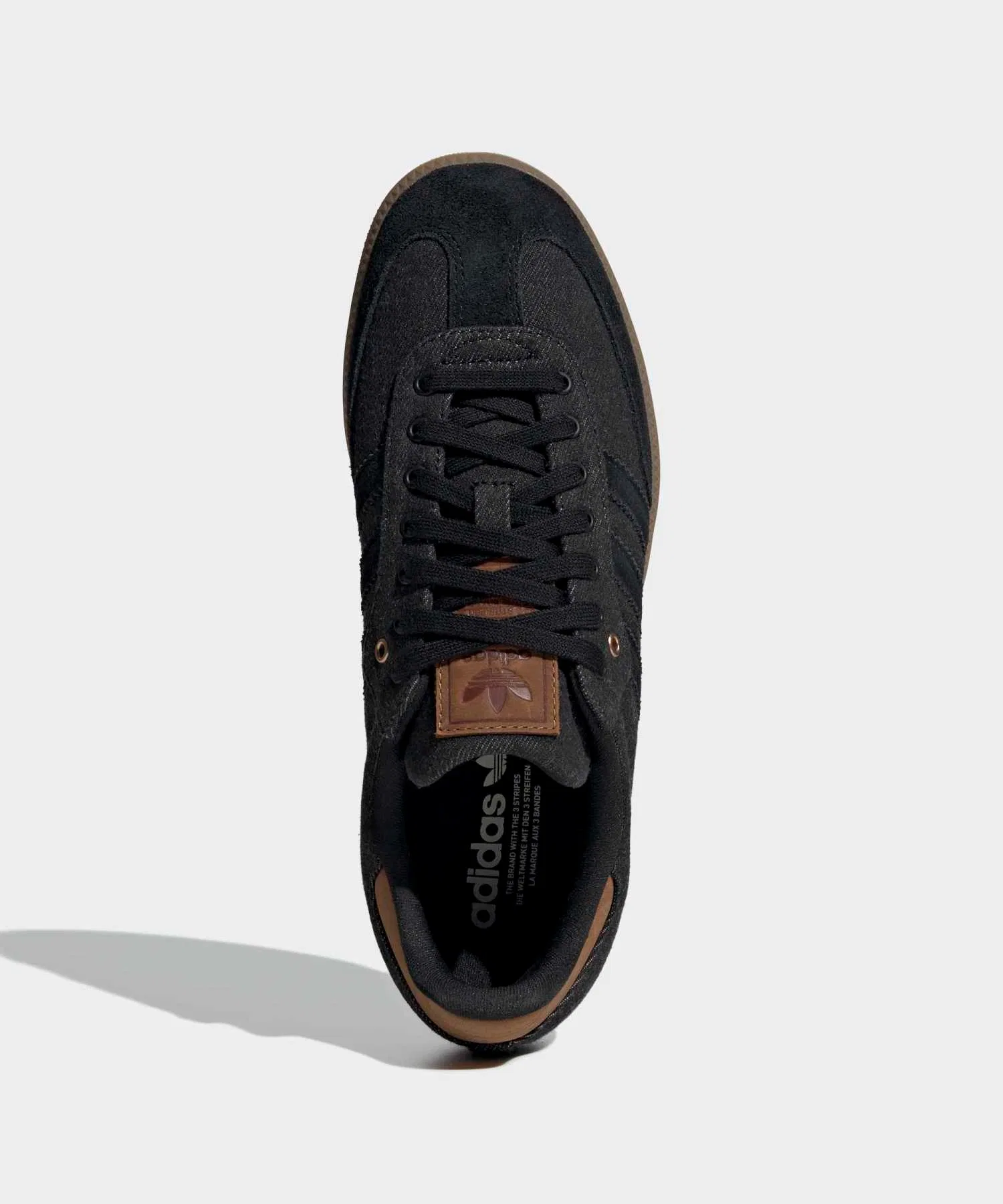 Унисекс кроссовки Samba OG adidas тёмно-синие — фото 2