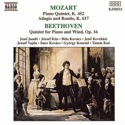 

CD диск Beethoven / Mozart / Jando / Kiss: Piano & Wind Quintet
