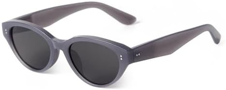 

Ретро-солнцезащитные очки коричневого цвета для женщин и мужчин, солнцезащитные очки в оправе «кошачий глаз» с заклепками, женские очки с защитой от УФ-излучения UV400 MTZJH, C4