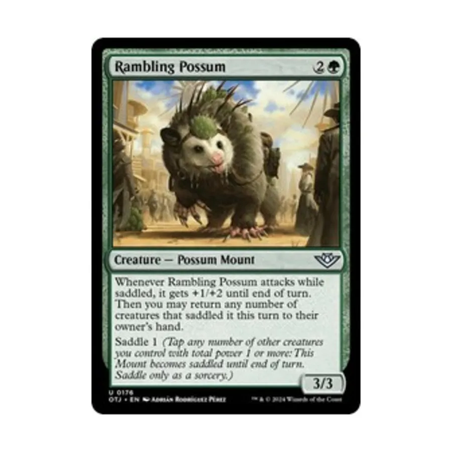 

CCG Бродячий опоссум (U), MTG - Outlaws of Thunder Junction