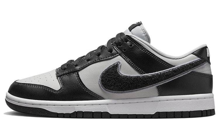 

Nike Dunk Low Chenille Swoosh Черный Серый