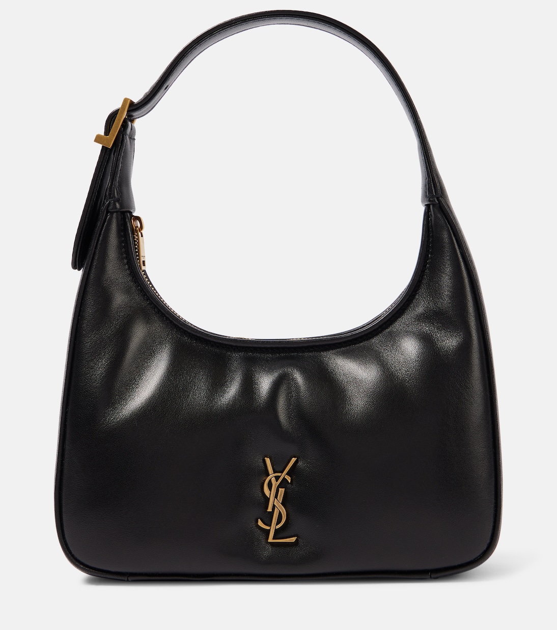 

Мини-сумка через плечо Calypso из кожи Saint Laurent, черный