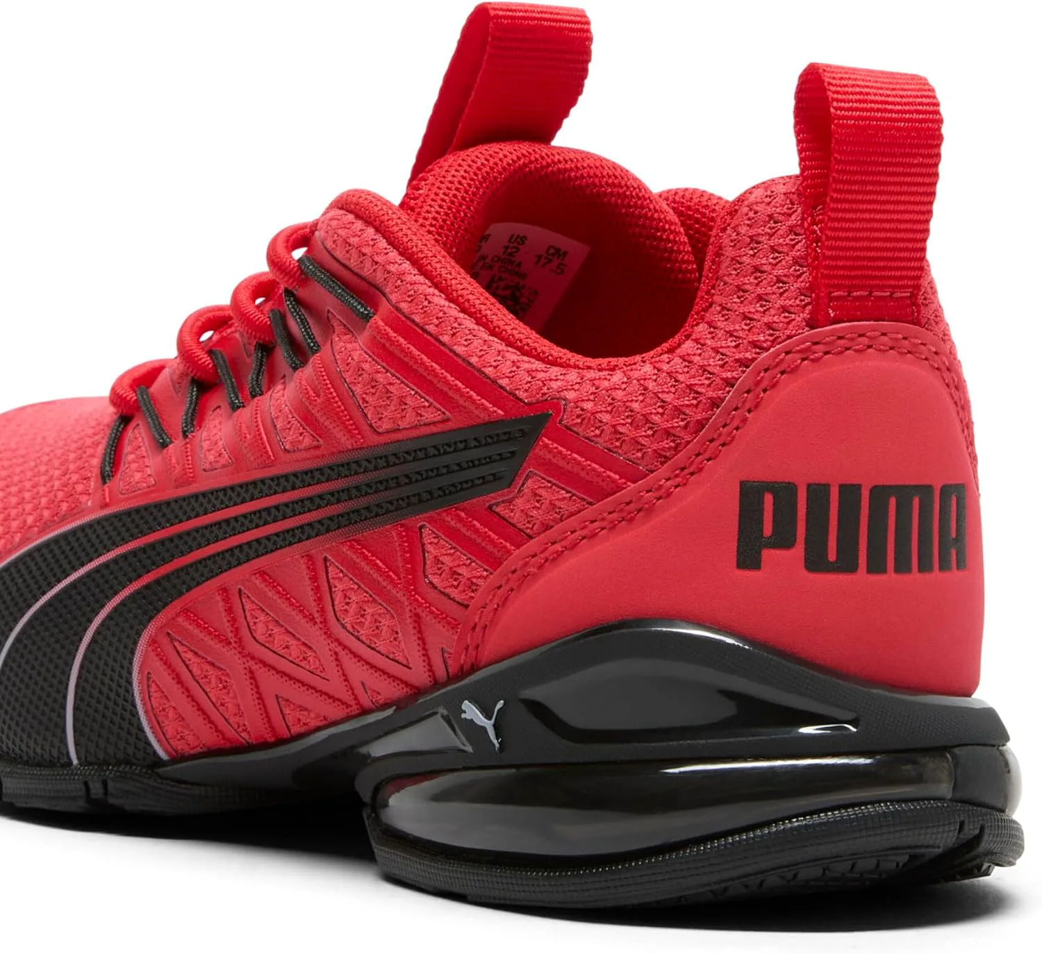 Кроссовки Puma Unisex-Child Voltaic Evo для кросс-тренинга с альтернативной застежкой, красный/черный — фото 2