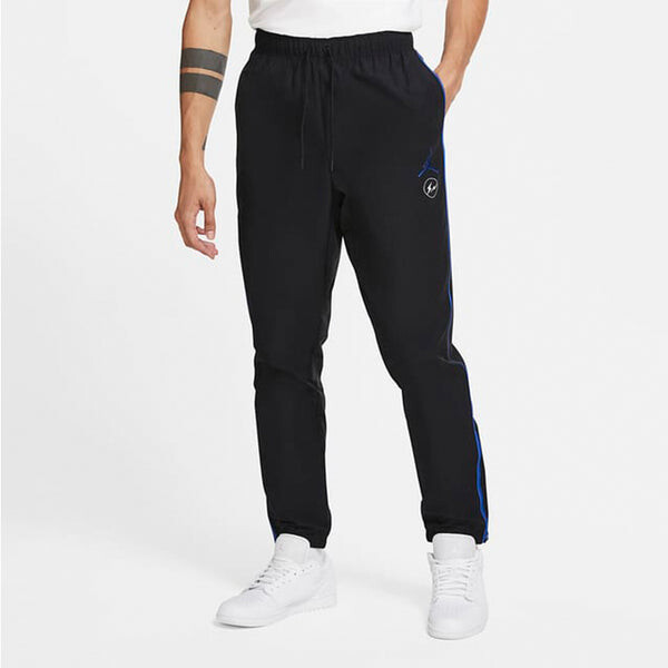 Спортивные штаны Air Jordan x Fragment Design FW Street Style Collaboration Pants Men Black, черный — фото 4