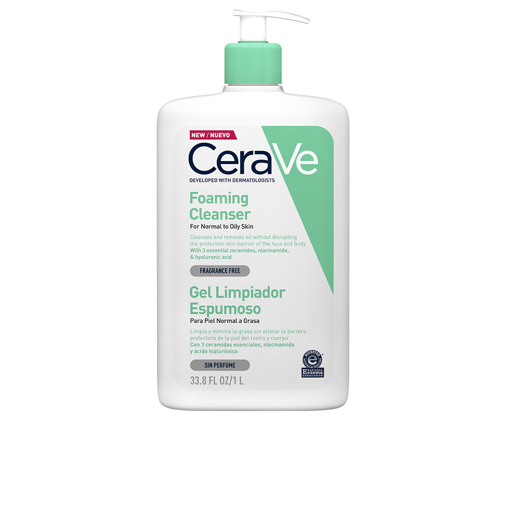 

Очищающий гель для лица Gel limpiador espumoso Cerave, 1000 мл