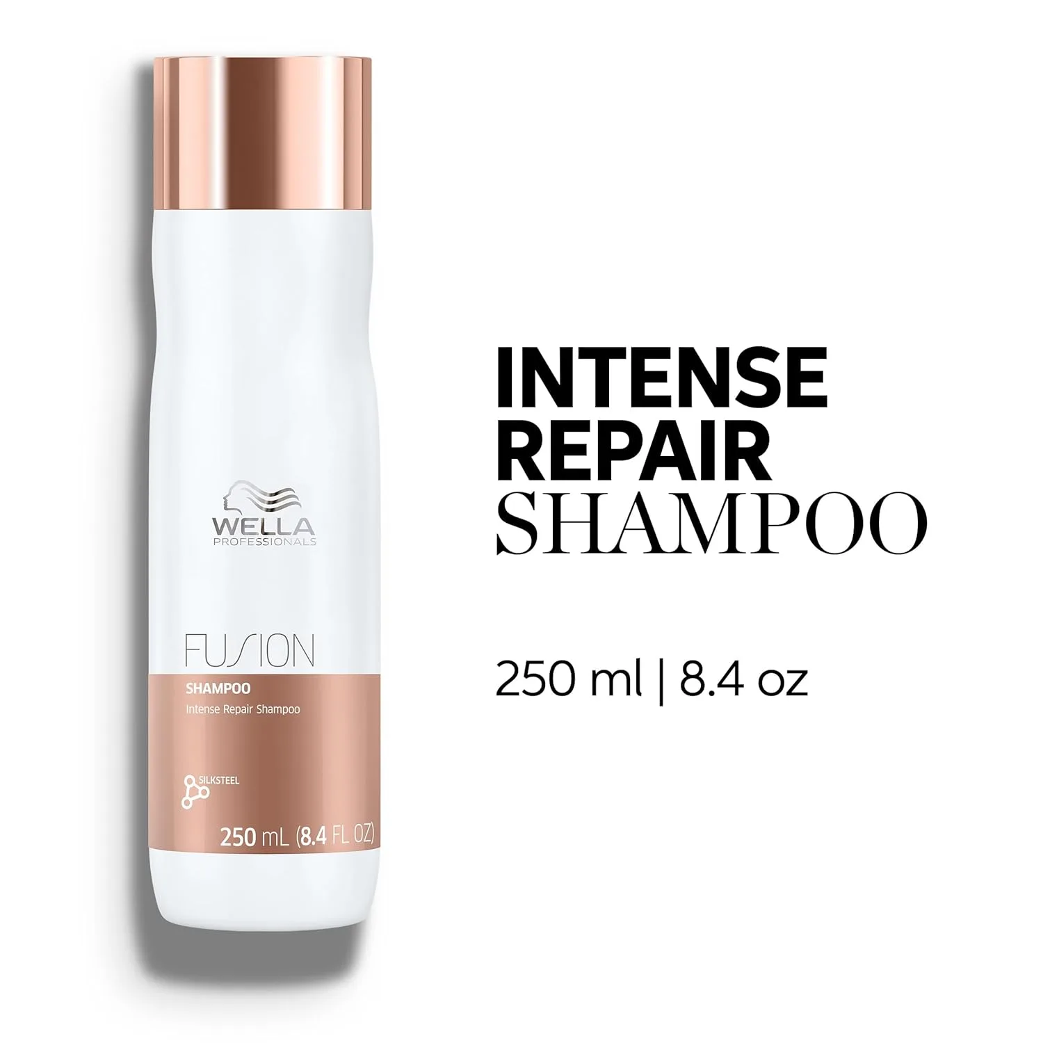 Шампунь Wella Professionals Fusion Intense Repair для поврежденных волос | Восстановление волос | Против ломкости волос 248 мл (.) — фото 3